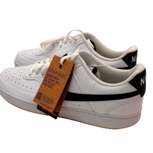 Nike Court Vision Next Nature Low White Black DH2987 107 Men's Size 13 - Picture 5 of 8